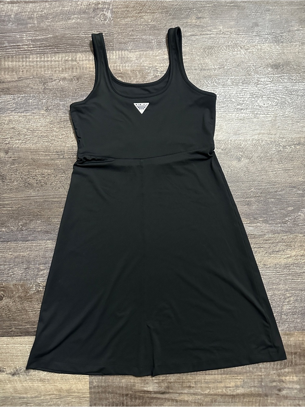 Columbia Black Athletic Dress PFG Freezer III Dress Size Small